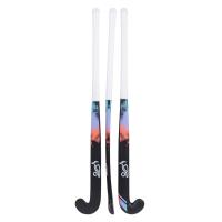 Kookaburra Echo L-Bow Hockey Stick - Black/multi - 36.5"Light